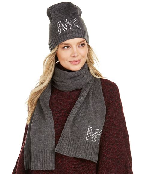 michael kors scarf men|michael kors ladies hat.